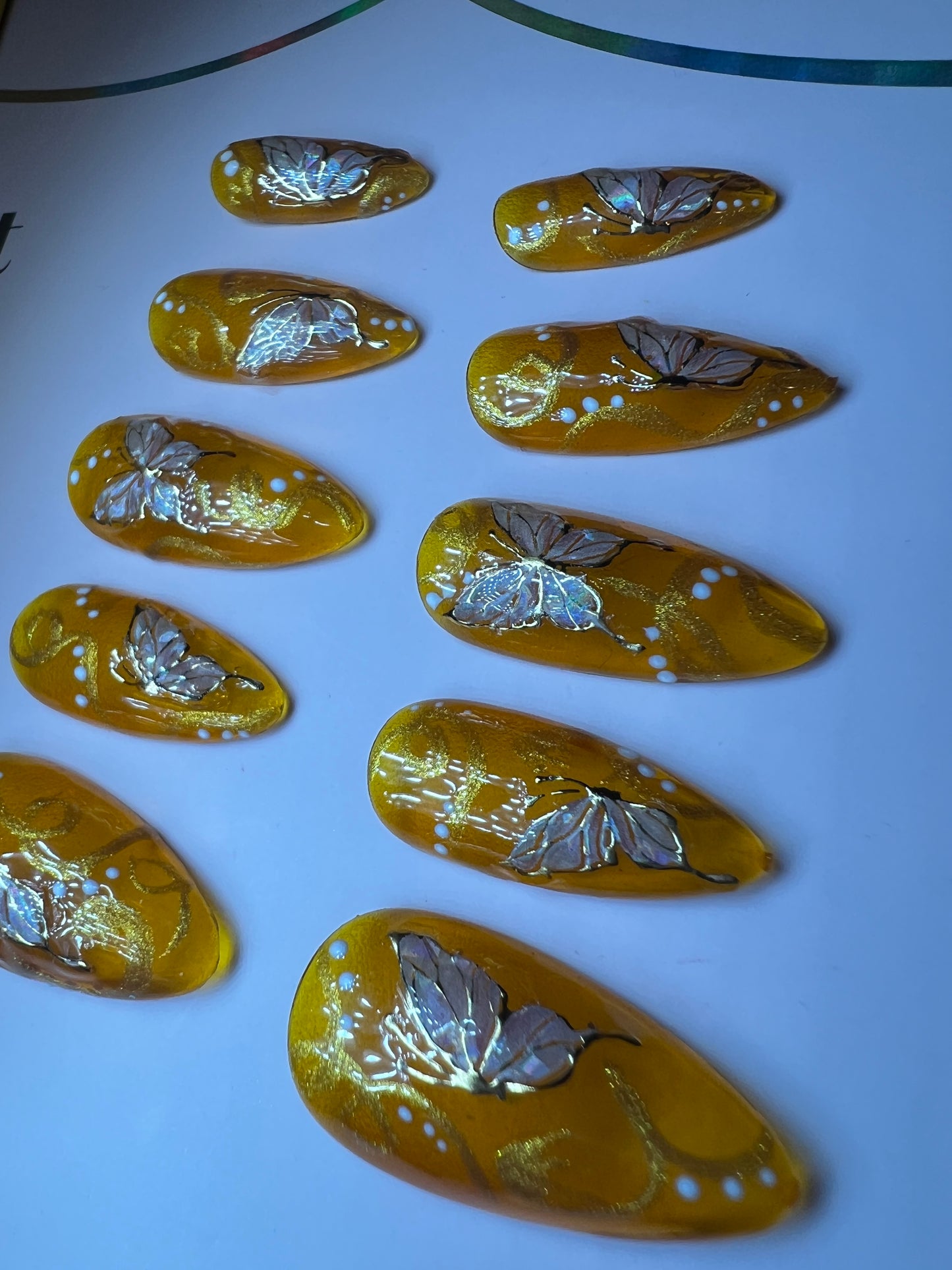 Golden Butterfly Bliss