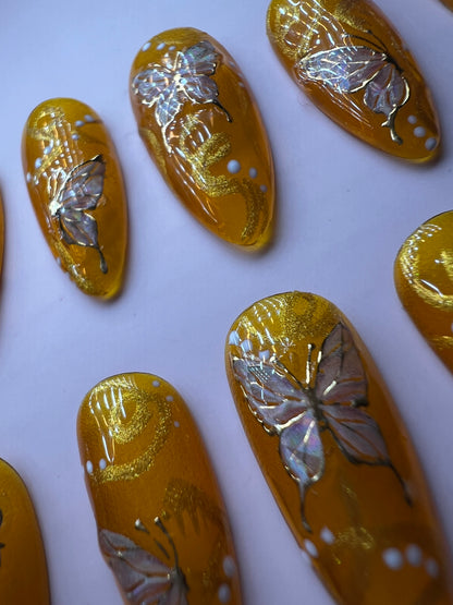 Golden Butterfly Bliss