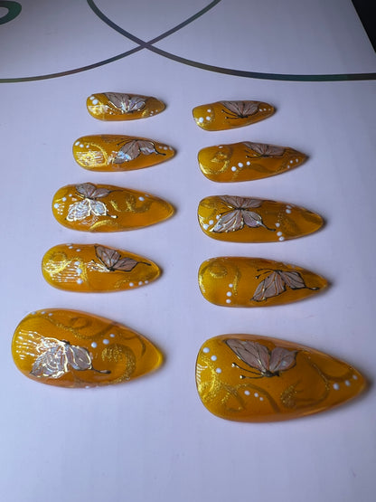 Golden Butterfly Bliss